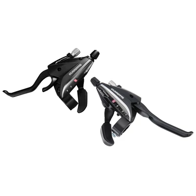 Shimano Altus ST-EF65-8 3x8-as, fekete fékváltókar
