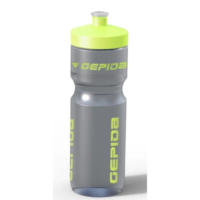 Gepida 800 ml, áttetsző szürke/UV sárga kulacs