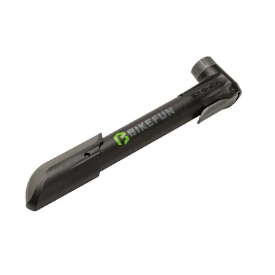 Bikefun Bora műanyag, fekete mini pumpa