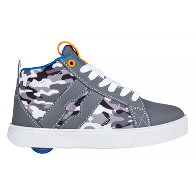 Heelys Racer Mid 20 grey/white/black camo