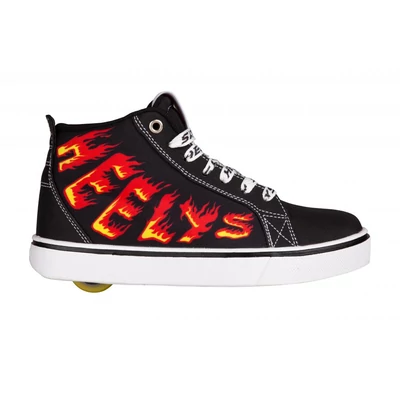 Heelys Racer 20 Mid black/white/red/yellow/flame