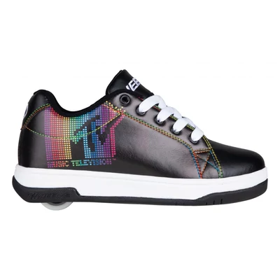 Heelys X MTV Split black/white/rainbow pu