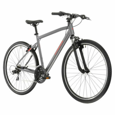 Kross Evado 1.0 black/graphite mat 2023 cross trekking kerékpár