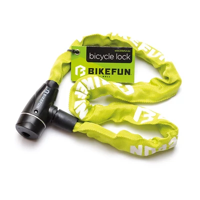 Bikefun Shackle 5x850 láncos lakat, zöld