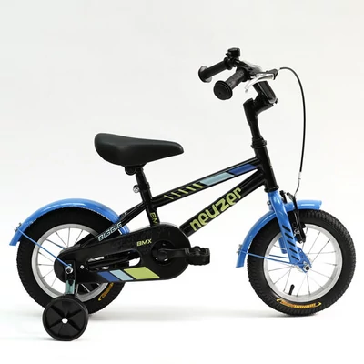 Neuzer BMX 12&quot; fekete/sárga-kék