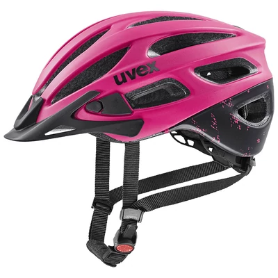 Uvex True CC, euphoria-black matt kerékpár sisak