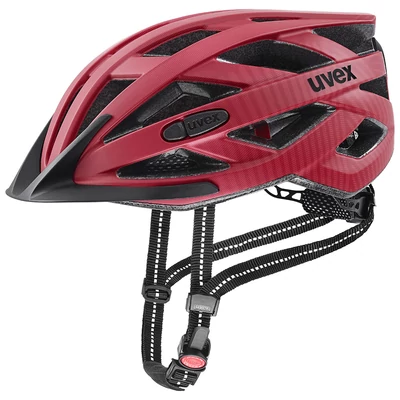 Uvex City I-vo, ruby red matt kerékpár sisak