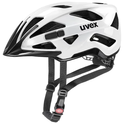 Uvex Active, white black kerékpár sisak