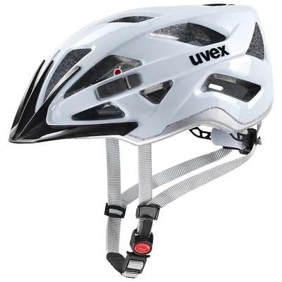 Uvex Active, cloud-silver kerékpár sisak
