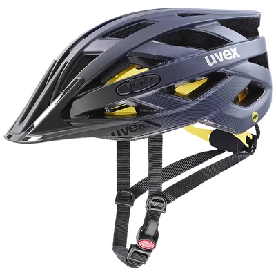 Uvex I-vo CC MIPS,  midnight-silver mat kerékpár sisak