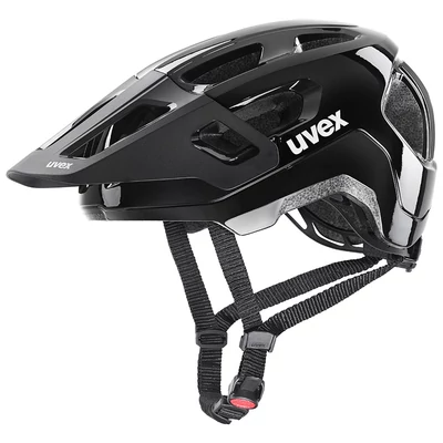 Uvex React jr., black kerékpár sisak
