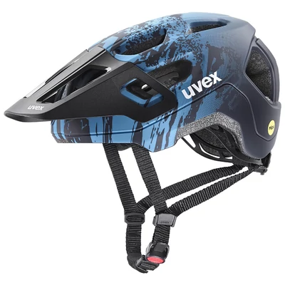 Uvex React Jr. MIPS, azure-deep space matt kerékpár sisak