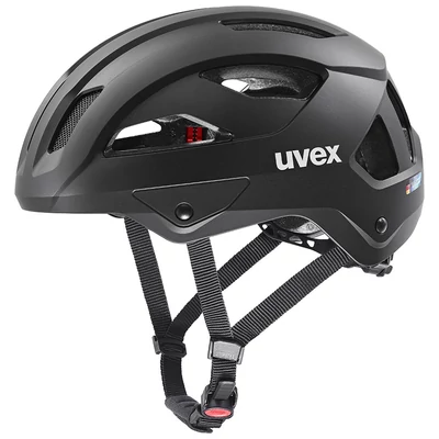 Uvex Stride, black matt kerékpár sisak