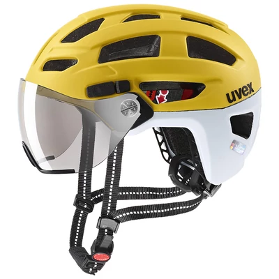 Uvex Finale Visor, sunbee-cloud matt kerékpár sisak