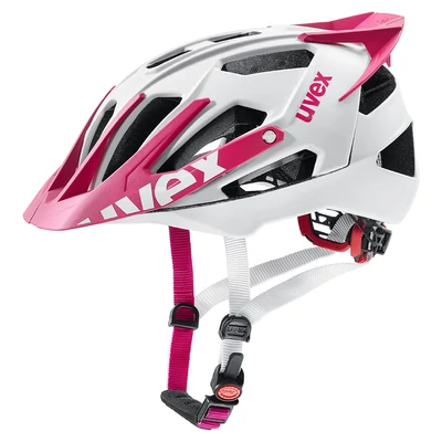 Uvex Quatro pro, white-pink mat kerékpár sisak