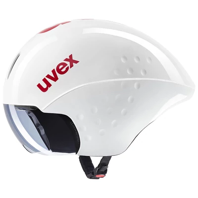 Uvex Race 8, white red kerékpár sisak