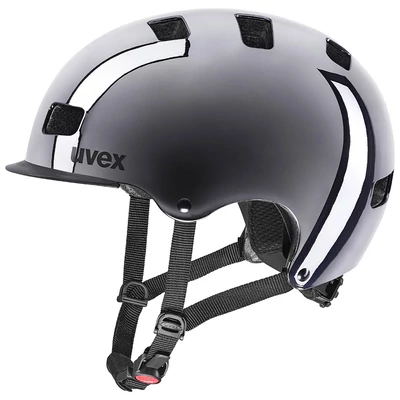 Uvex HLMT 5 Bike Pro, gunmetal chrome kerékpár sisak