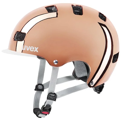Uvex HLMT 5 Bike Pro, rosé chrome kerékpár sisak