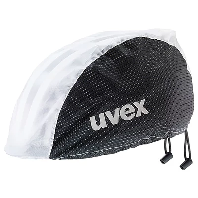 Uvex Rain cap, bike black-white