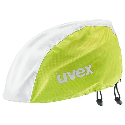 Uvex Rain cap bike, lime-white