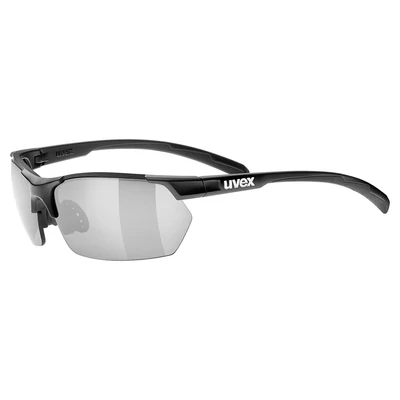Uvex Sportstyle 114, black matt/silver napszemüveg