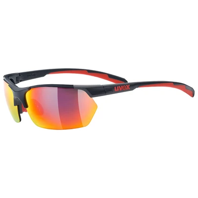 Uvex Sportstyle 114, grey red matt/red napszemüveg
