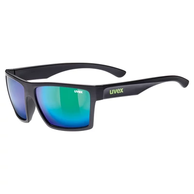 Uvex LGL 29, black matt green/green napszemüveg