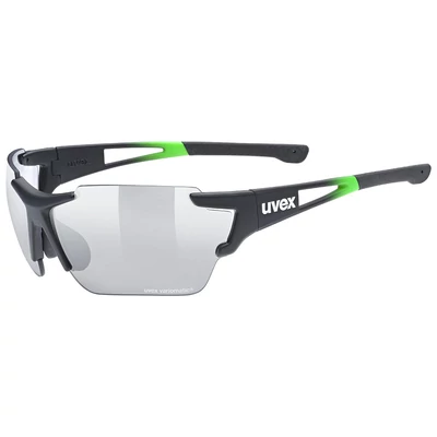 Uvex Sportstyle 803 race V, black green matt/napszemüveg