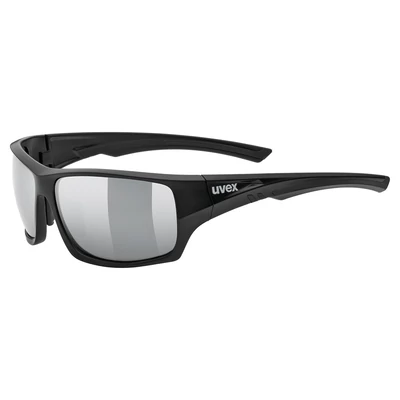 Uvex Sportstyle 222 pola, black matt/silver napszemüveg