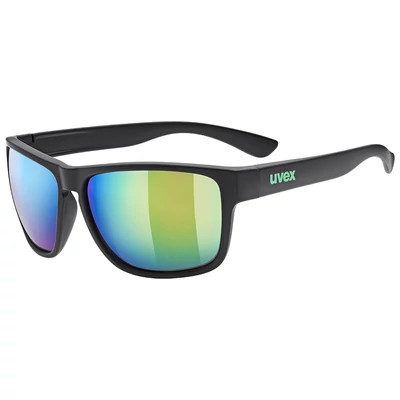 Uvex LGL 36 CV, black matt/green daily napszemüveg