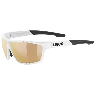 Uvex Sportstyle 706 CV V, white matt/litemirror red napszemüveg