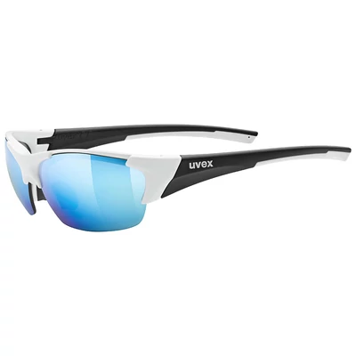 Uvex Blaze III, white black matt/mirror blue napszemüveg