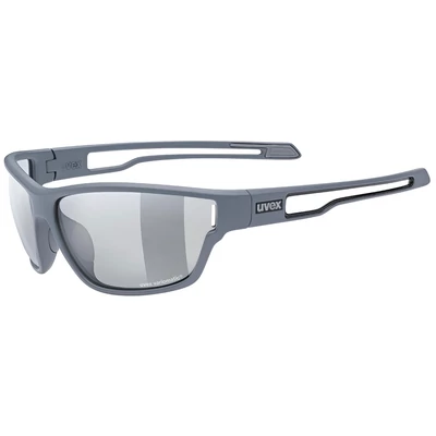 Uvex Sportstyle 806 V, grey matt/smoke napszemüveg