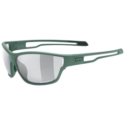 Uvex Sportstyle 806 V, moss matt/smoke napszemüveg