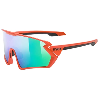 Uvex Sportstyle 231, orange matt/green napszemüveg