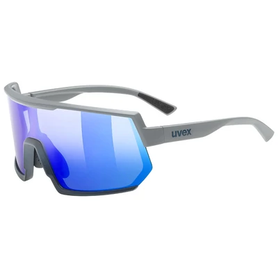 Uvex Sportstyle 235, rhino-deep space matt/mirror blue napszemüveg