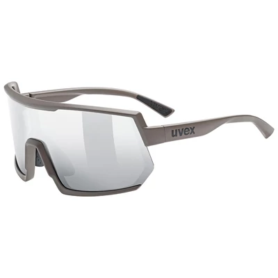 Uvex Sportstyle 235, oak brown matt/mirror silver napszemüveg