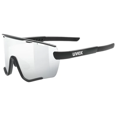 Uvex Sportstyle 236 Set, black matt/mirror silver napszemüveg