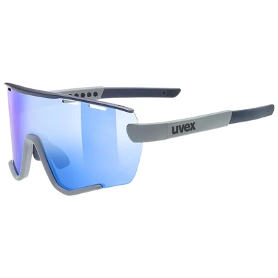 Uvex Sportstyle 236 Set, rhino-deep space matt/mirror blue napszemüveg