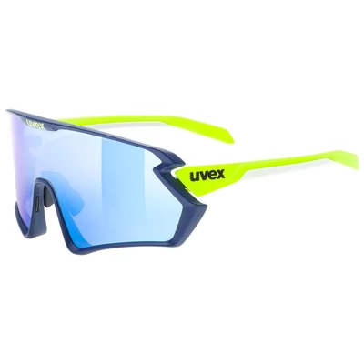 Uvex Sportstyle 231 2.0, blue-yellow matt/mirror blue napszemüveg