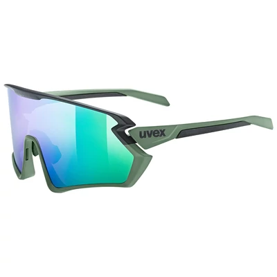 Uvex Sportstyle 231 2.0, moss green-black matt/mirror green napszemüveg