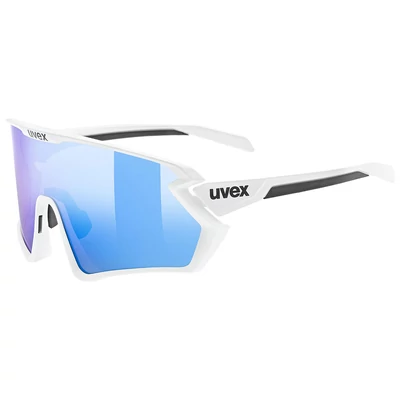 Uvex Sportstyle 231 2.0, white matt/mirror blue napszemüveg