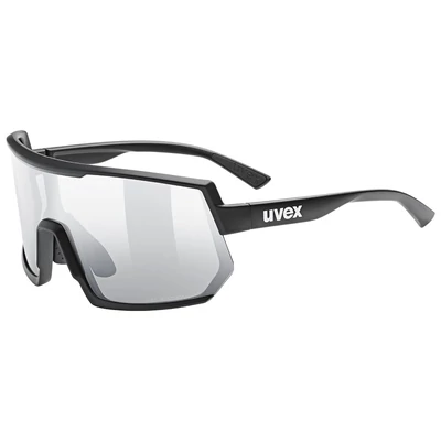 Uvex Sportstyle 235 V, black matt/silver napszemüveg