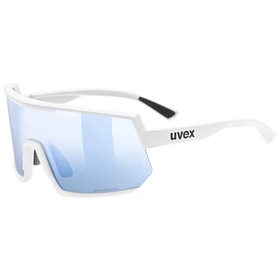 Uvex Sportstyle 235 V, white matt/litemirror blue napszemüveg