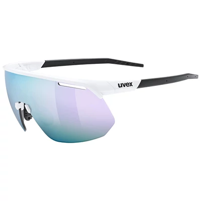 Uvex Pace One, white matt/mirror lavender napszemüveg