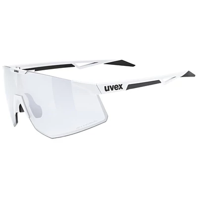 Uvex Pace Perform V, white matt/litemirror silver napszemüveg