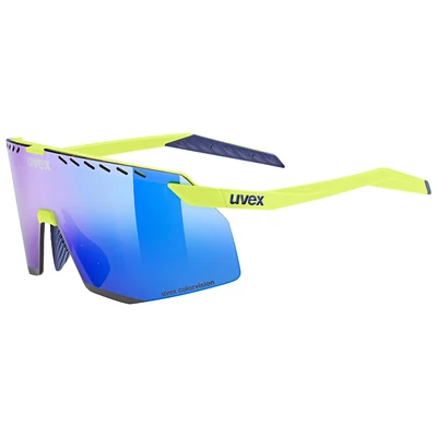 Uvex Pace Stage CV, yellow matt/mirror blue napszemüveg