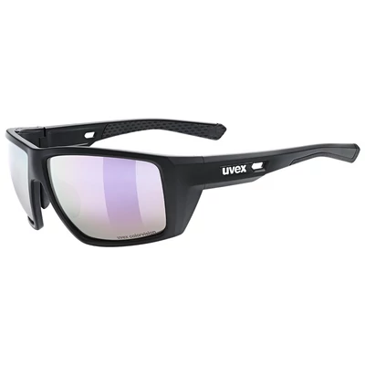 Uvex MTN Venture CV, black matt/mirror pink napszemüveg
