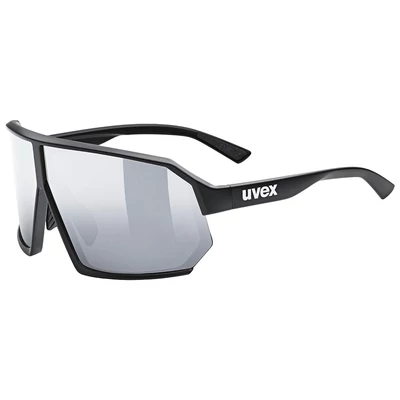 Uvex Sportstyle 237, black matt/mirror silver napszemüveg