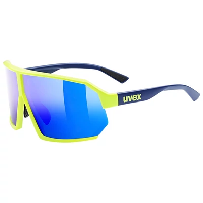 Uvex Sportstyle 237, yellow blue/mirror blue napszemüveg